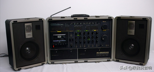 80年代最稀有的3件套行動式音響 歌樂XC-5500收錄機