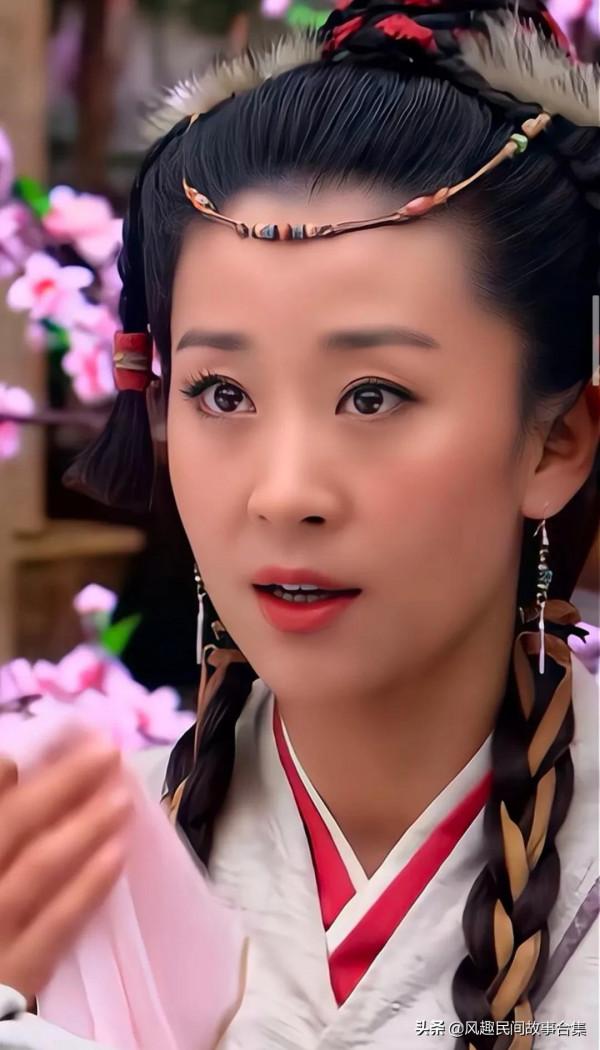 演員苗圃，飾演穆桂英，電視劇穆桂英掛帥古裝劇