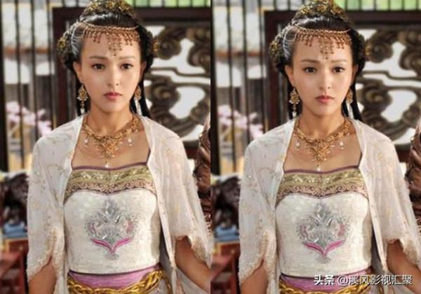 唐嫣的獨孤寧珂有多美？深紫色大氣美豔，黑色濃妝都這麼好看