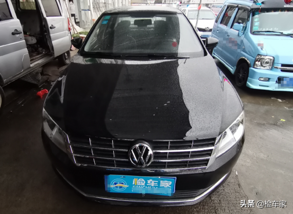 5萬塊錢開心撿漏1.4T的大眾朗逸，檢測後賣家卻不願意賣了