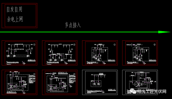 收藏丨分散式光伏發電典型設計方案