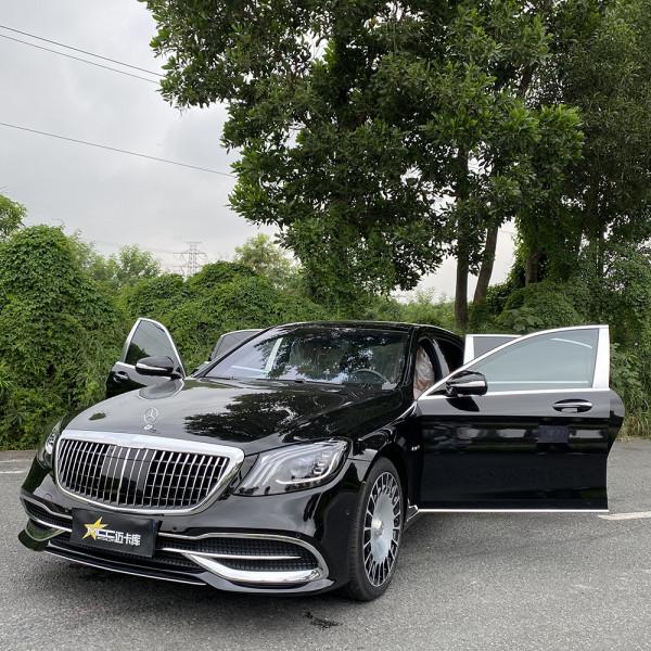 道世間誰與爭鋒，邁巴赫S450典藏版改裝雙拼色、後排獨立座椅