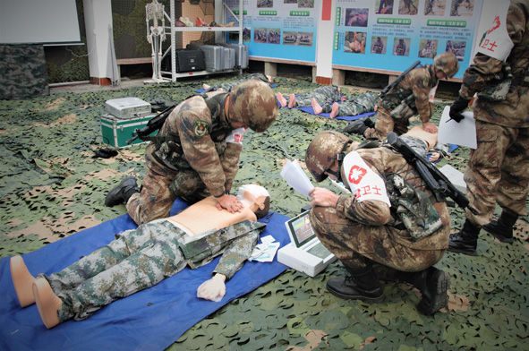 以賽促訓！聚焦比武場上“紅十字”