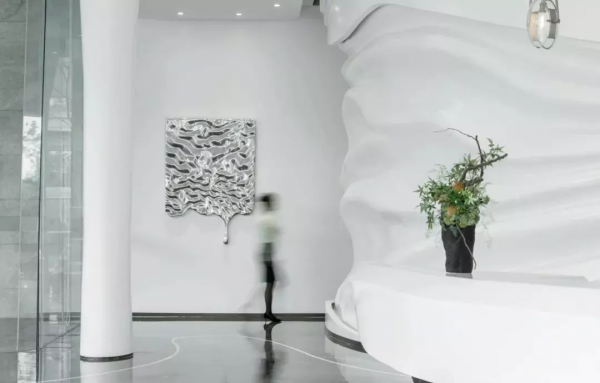 1900㎡售樓處全用灰色大理石，簡直不要太高階