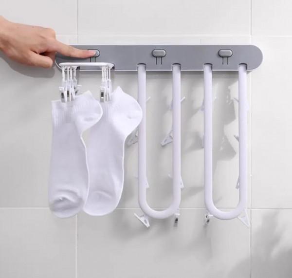 出差發現一戶人家的陽臺晾衣，整潔美觀，拍照給大家看看