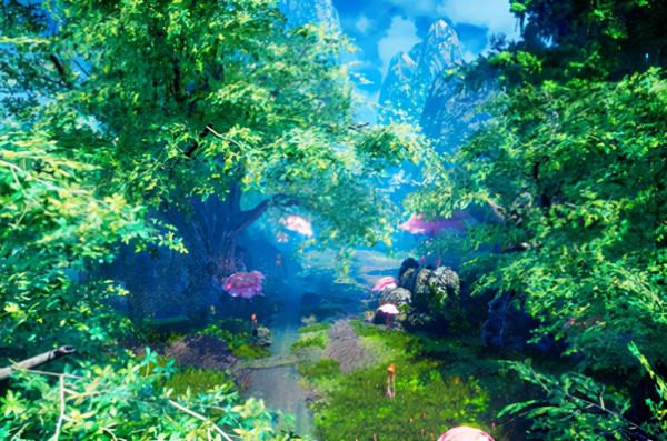 數字平原製作手遊場景《仙境》 數字平原製作手遊場景《仙境》