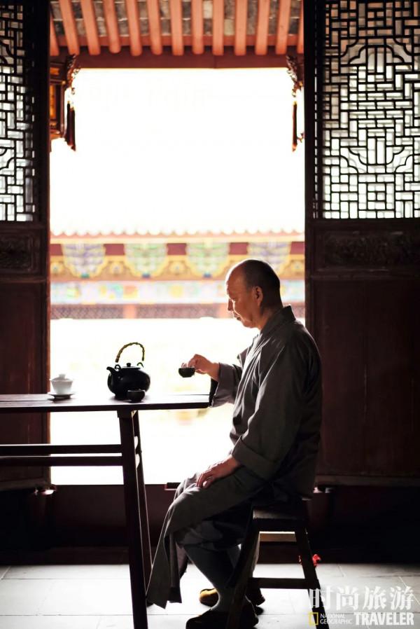 咱就是說，在寺廟走走太愜意了