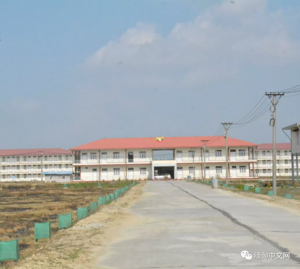 緬甸一所學校即將開幕，一般人還沒辦法就讀