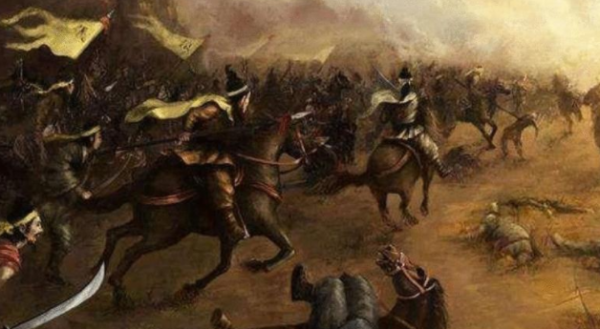 匈奴挑釁漢朝，寫下四字戰書，漢朝小吏每字添一筆，將其嚇退