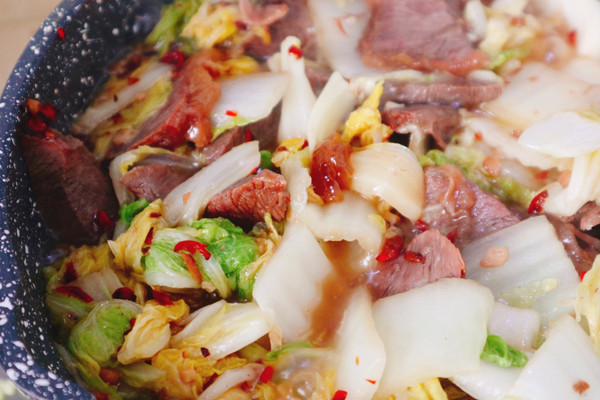 想要吃得健康，還是得吃大白菜燒牛肉