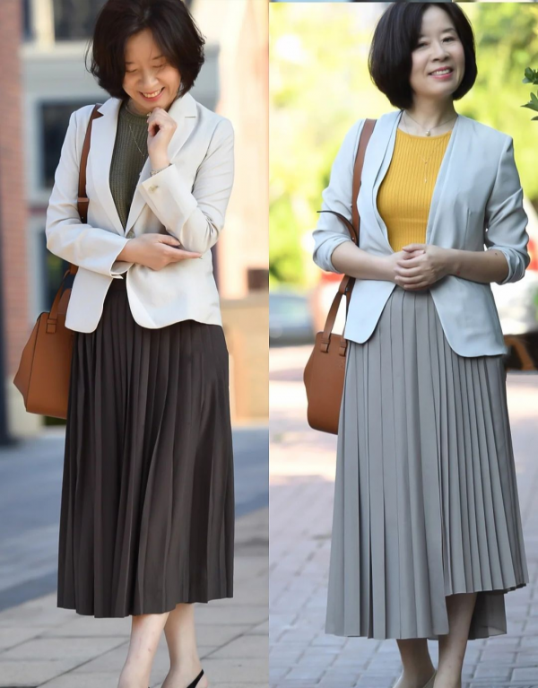 女人五十而不老,三種半身裙搭配不僅優雅保暖,還讓你擺脫大媽感 女人五十而不老,三種半身裙搭配不僅優雅保暖,還讓你擺脫大媽感