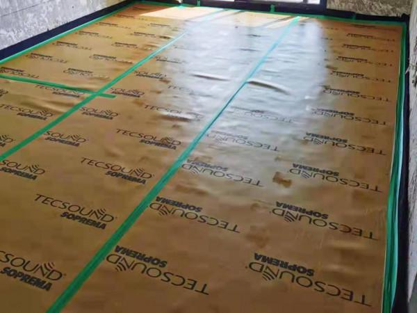 全房毛坯地面隔音裝修浮築樓板指導施工案例