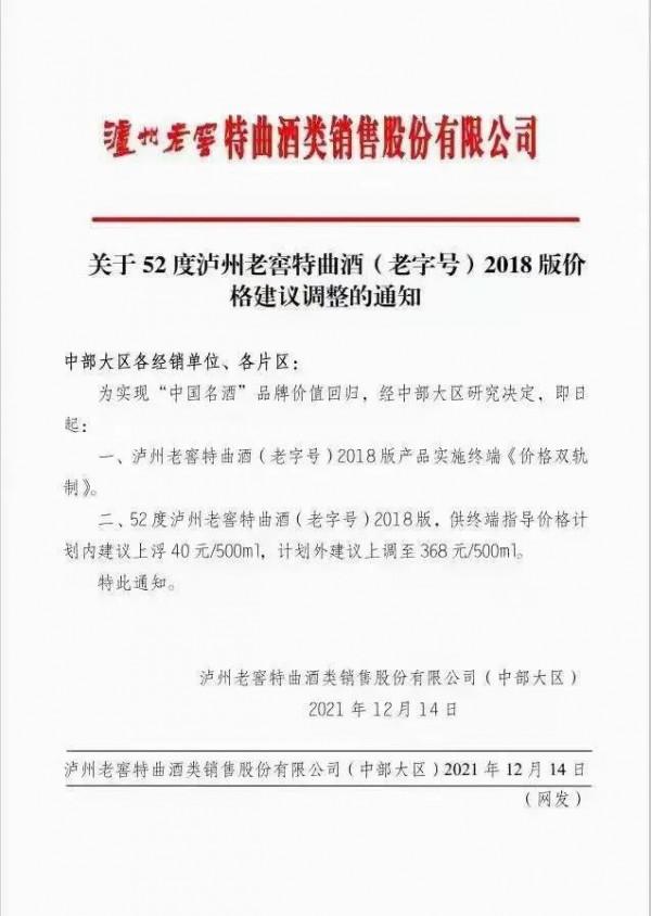 五糧液、瀘州老窖、劍南春、董酒……為何年底再現“漲價潮”? 五糧液、瀘州老窖、劍南春、董酒……為何年底再現“漲價潮”?