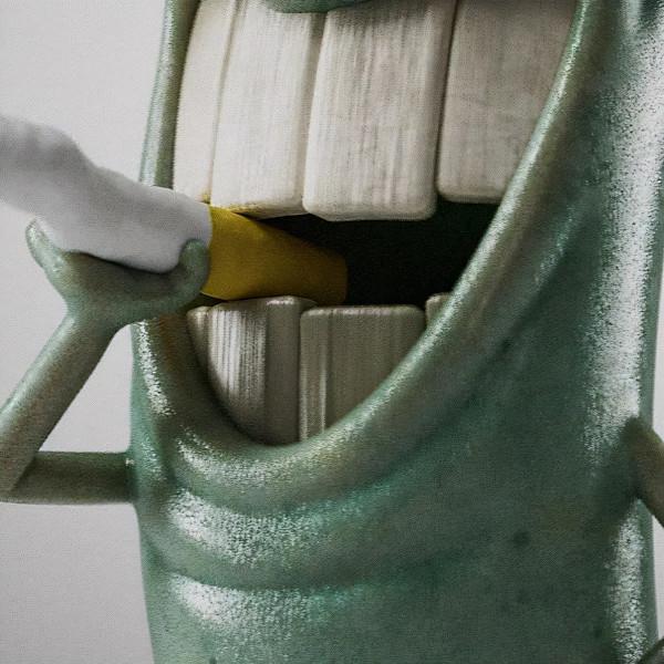 CG大法好!把侃爺、村上隆、路飛等形象做成3D模型 CG大法好!把侃爺、村上隆、路飛等形象做成3D模型