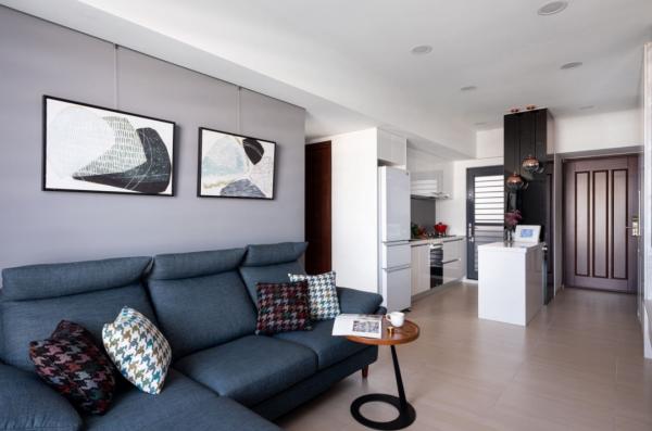 太牛了！租房男女第一個新家，僅50㎡擁有90㎡收納面積