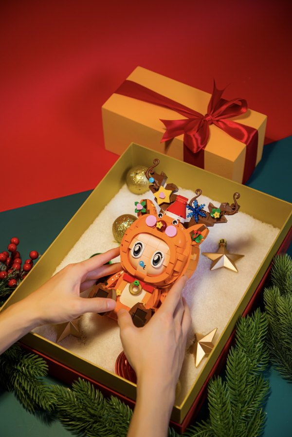 能親手組裝的童年老電視，復古配色，好看又好玩