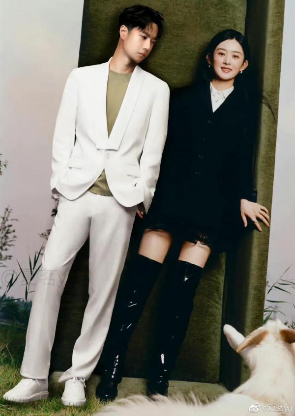 趙麗穎王一博王炸姐弟新圖上新，快來圍觀，評一評那個最好看