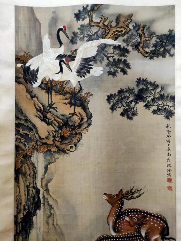 清乾隆沈銓精品畫鑑賞