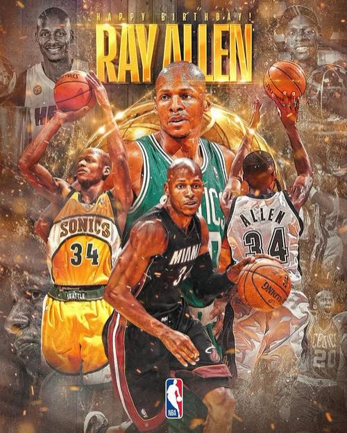 NBA球星職業生涯榮譽紀錄之君子雷——雷-阿倫