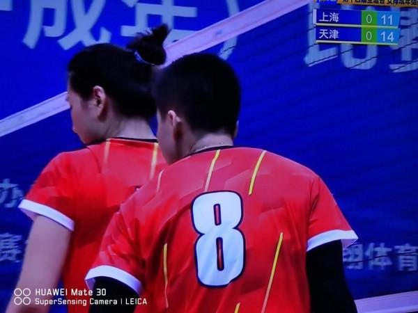 全運會女排〈成人組）天津3-0破上海金身，李盈瑩再展神威