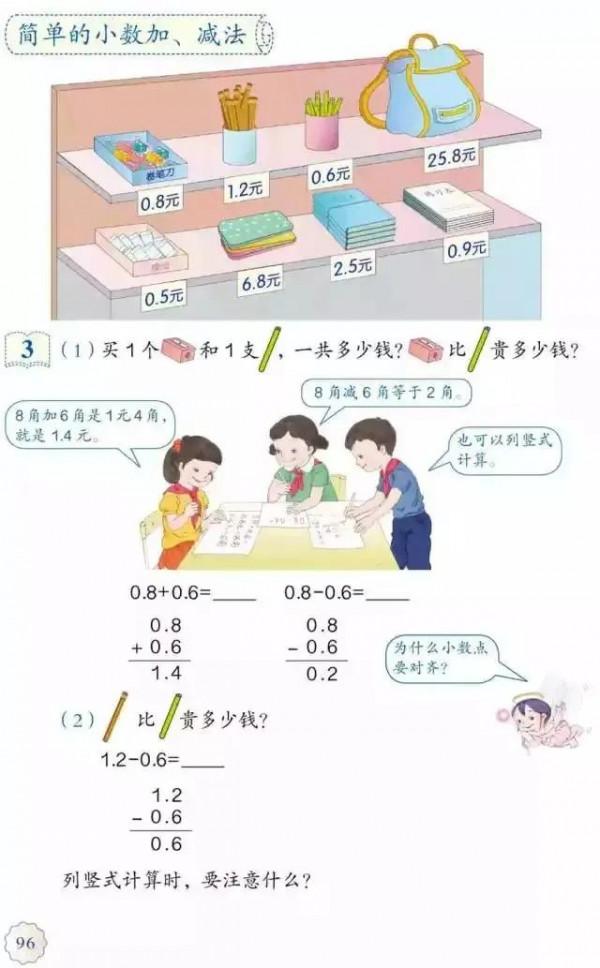 人教版小學數學（三年級下冊）課本電子版 寒假預習，快收藏