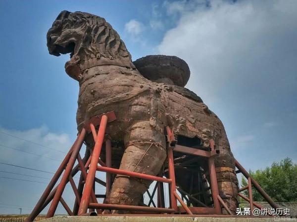 滄州鐵獅子重達32噸，千年風雨不壞，為何成了一隻“病獅子”？