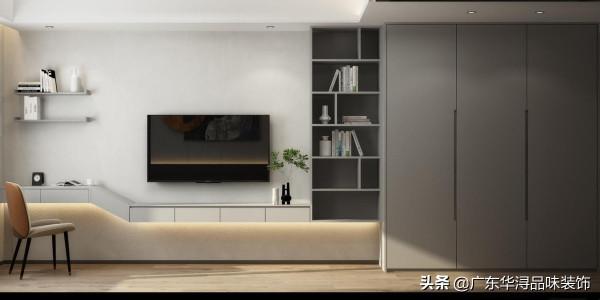 133㎡現代簡約風格，灰色也可以創造溫馨舒適的家