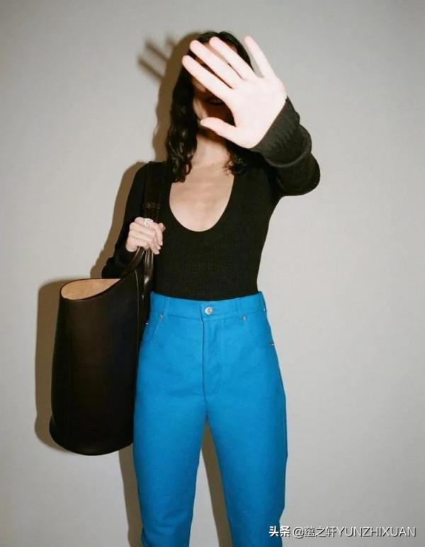 秋冬穿藍色也太好看了吧