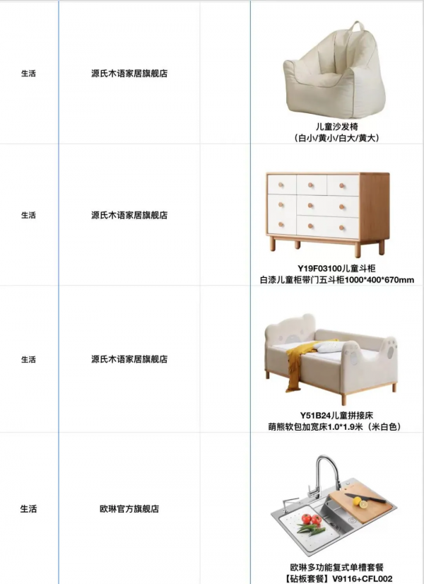 【10月25日雙11直播預告清單】