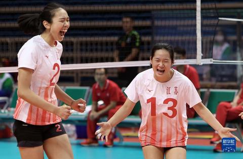 全運會-排球：江蘇隊獲得女子U19組金牌