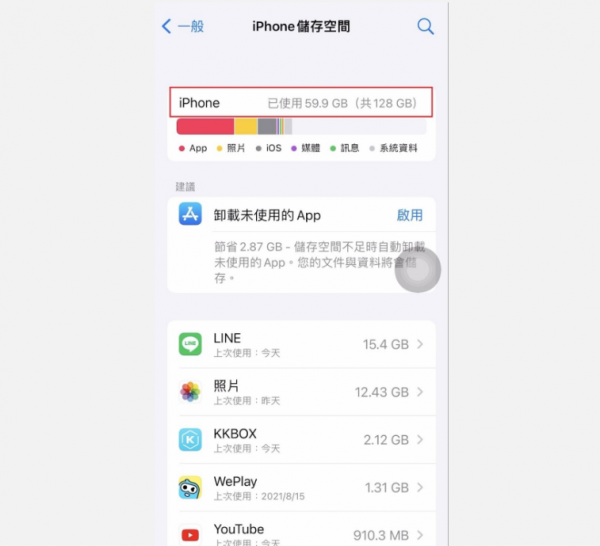 手機容量不夠用？iPhone瘦身術5招清理容量