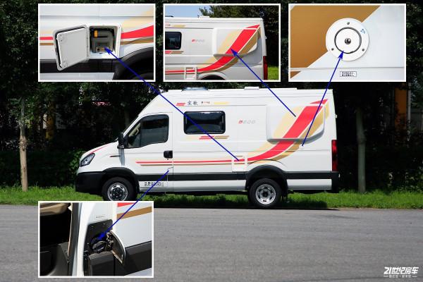 一家三口旅居首選B型房車！全車軟包功能完善！實拍金冠賓歌B500