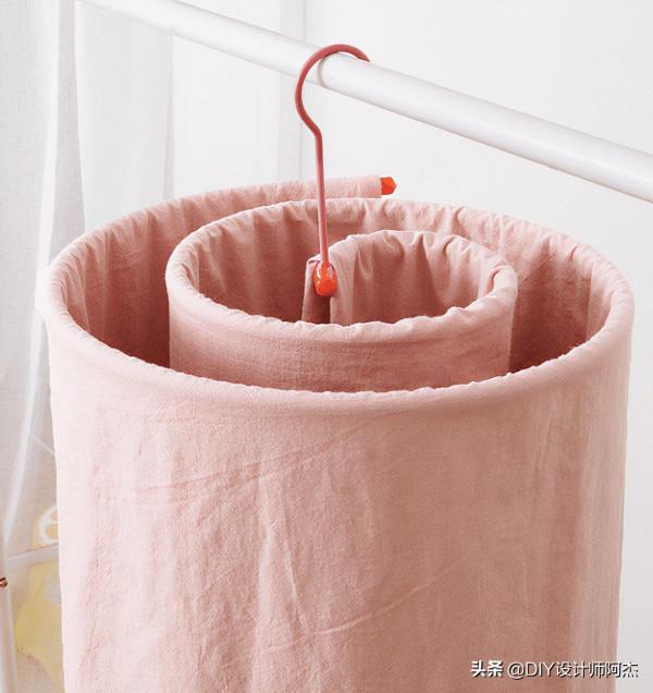 去鄰居家借東西，卻被陽臺的晾曬給迷住，這樣做，美觀實用還不貴