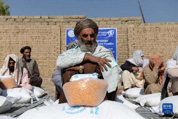 阿富汗:領取糧食 阿富汗:領取糧食