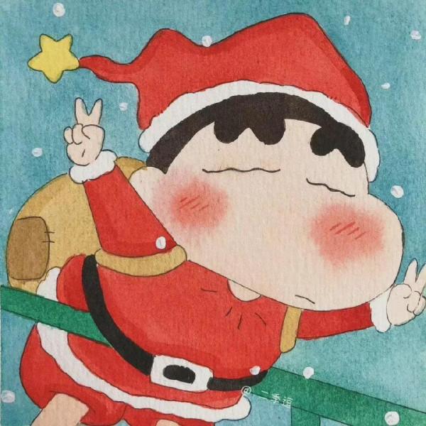 治癒系聖誕動漫頭像 可愛 有趣