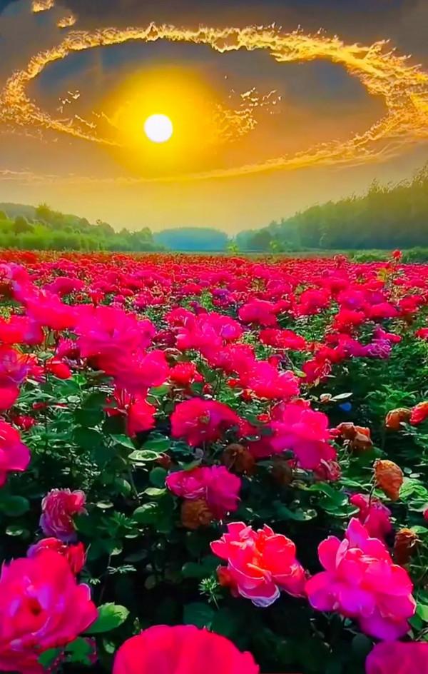 分享：五彩斑斕，千姿百態的花海，視覺盛宴，像仙境一般美麗