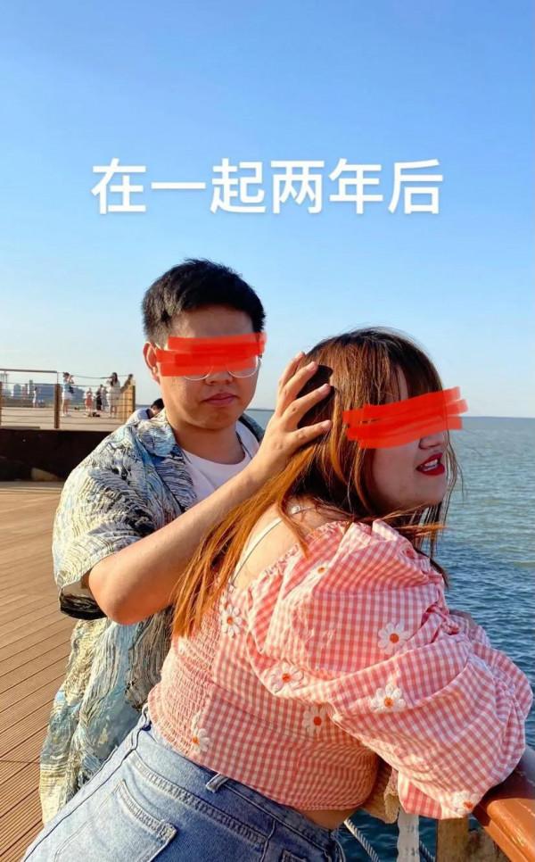 &OpenCurlyDoubleQuote;夫妻同心，400來斤&rdquo;，北京一對情侶相戀2年，胖成了愛情的樣子