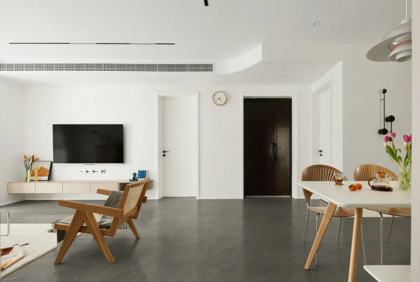 簡約不簡單!116㎡新房裝修,真正的家徒四壁,高階感反而藏不住 簡約不簡單!116㎡新房裝修,真正的家徒四壁,高階感反而藏不住