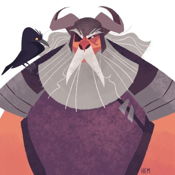 她筆下的畫就和迪士尼動畫一樣治癒 她筆下的畫就和迪士尼動畫一樣治癒