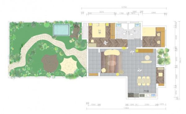 極有藝術範兒的古琴老師的禪意之家——侘寂風裝飾設計 極有藝術範兒的古琴老師的禪意之家——侘寂風裝飾設計
