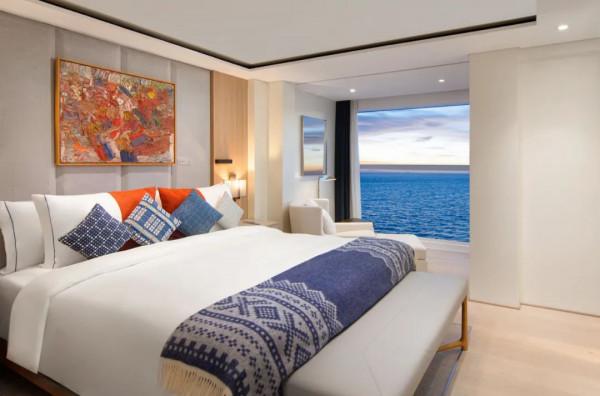 2021年12月，首艘中國籍奢華遊輪來啦！出海跨年，探秘南海