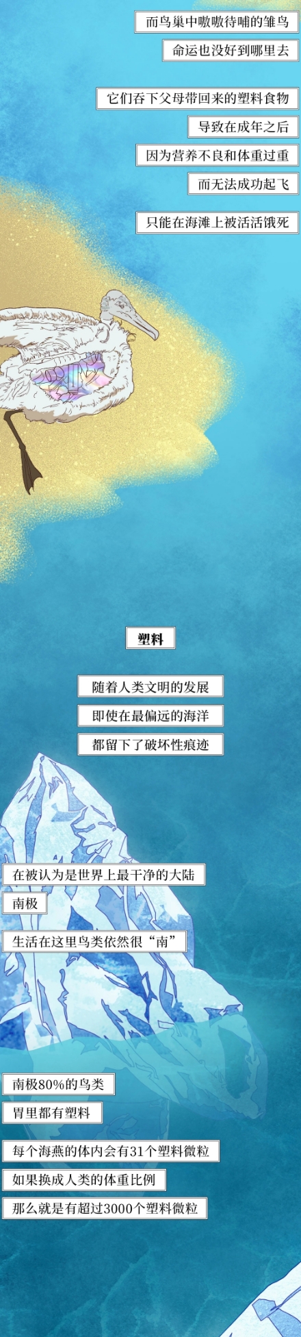 塑膠垃圾進入體內的全過程（漫畫）