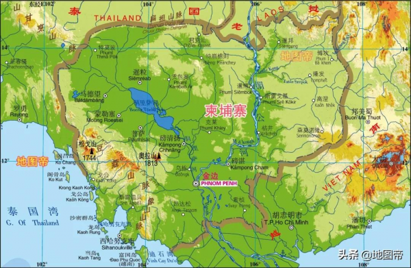 柬埔寨在哪？歷朝多次入貢我國