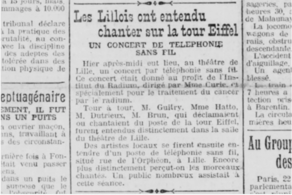把巴黎埃菲爾鐵塔變成了法國廣播電臺、電視臺天線塔已有100年了