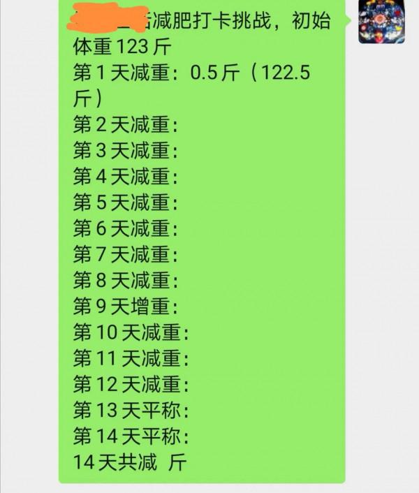 三十天代減肥記錄（二十三）