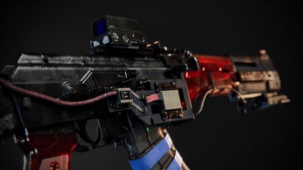 藝術 &vert; 俄羅斯藝術家Alexey Trofimov的&Acy;&Kcy;-45 &laquo;JACKAL&raquo;未來步槍