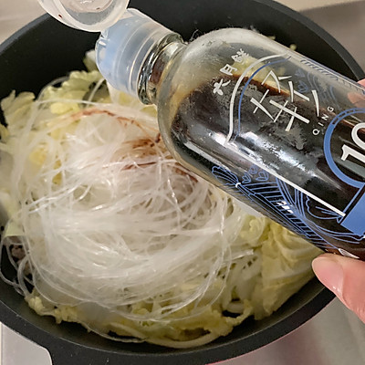 #一學就會快手菜#肉沫娃娃菜粉絲煲