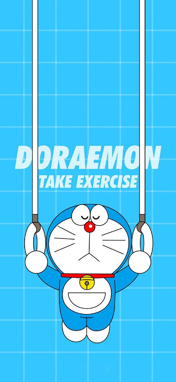 哆啦A夢可愛套圖桌布｜今天也要做全宇宙最快樂的小朋友