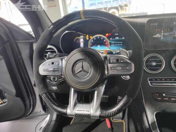 一騎驍雄！18款AMG GLC63升級高畫質儀表屏、顯示屏及碳纖方向盤