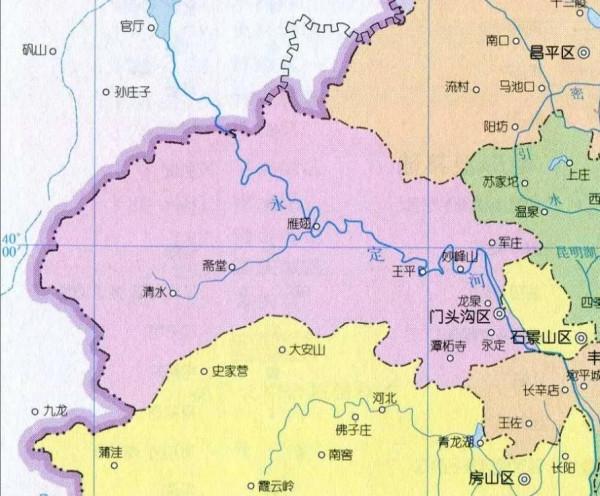 中國旅遊地圖攬勝&mdash;北京門頭溝
